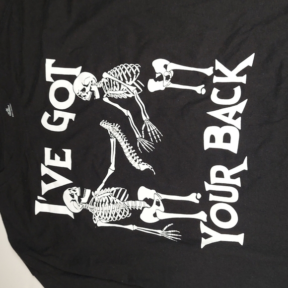 I've Got Your back Skelton Tee Size XL - Picture 2 of 7